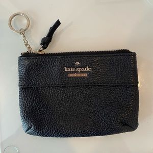 Kate Spade Black Keychain wallet